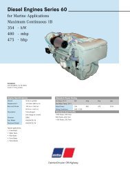 Diesel Engines Series 60 - HOLM TECHNOSCAN as