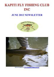 JUNE 2012 NEWSLETTER - Christchurch Fishing and Casting Club