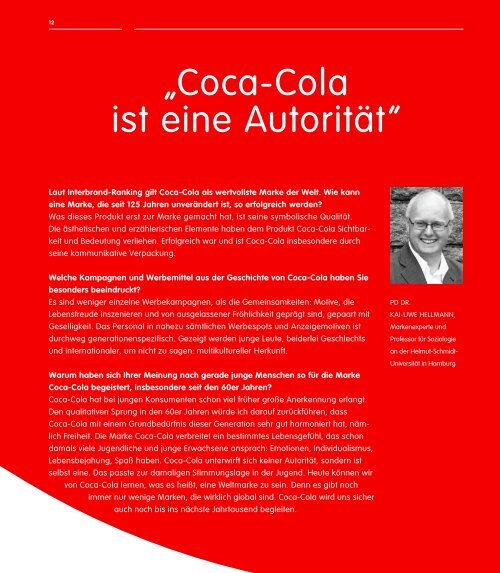 Lebensfreude & Lifestyle (PDF, 6 4 MB) - Coca-Cola Gmbh