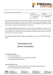 Das einzigartige Industrielack Mischsystem Das ... - Feidal GmbH