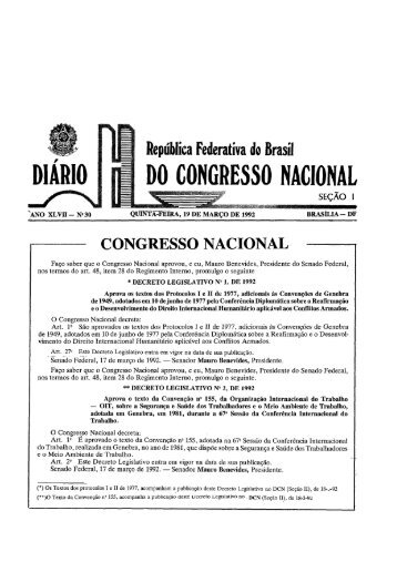 DO CONGRESSO NACIONAL DIÃRIO - CÃ¢mara dos Deputados