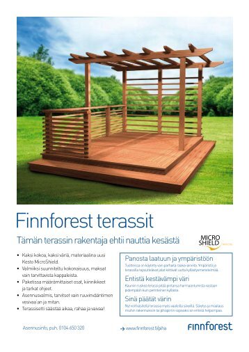 Finnforest terassit
