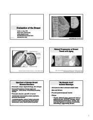 Benign Breast Lesions - LAFP