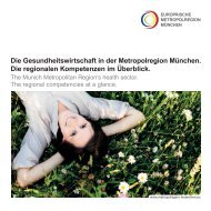 Die Gesundheitswirtschaft in der Metropolregion München. Die ...