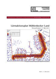 Lärmaktionsplan (PDF) - Gemeinde Mühlenbecker Land