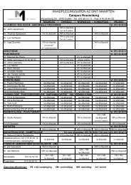 RAADPLEGINGSUREN AZ SINT-MAARTEN Campus Rooienberg