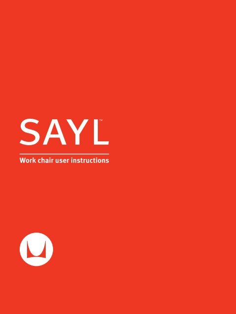 Herman miller sayl manual hot sale