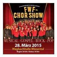 FWF Chor Show 2015