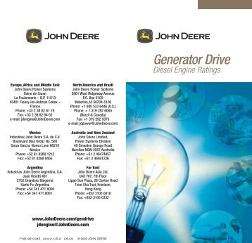 Generator drive.pdf - John Deere Industrial Engines
