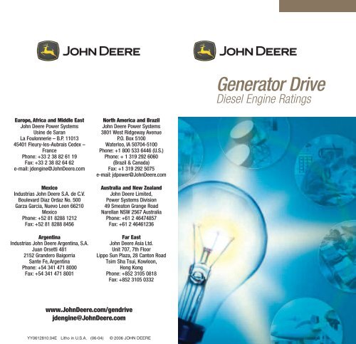 Generator drive.pdf - John Deere Industrial Engines