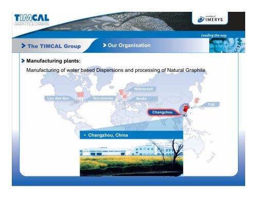 The TIMCAL Group