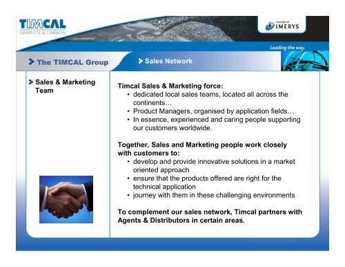 The TIMCAL Group