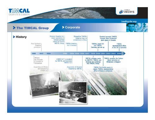 The TIMCAL Group