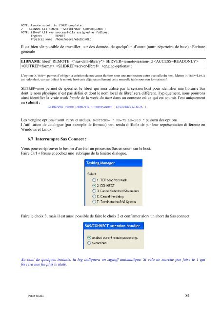 Pratique de Sas Windows 9.2... Volume 1 - Ined