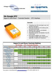 DA-Dongle DTC - AA-Equipment
