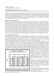 Vorstudie zur QualitÃ¤t von Getreide aus hÃ¶heren Lagen - Berggetreide