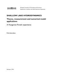 SHALLOW LAKE HYDRODYNAMICS Theory, measurement and ...