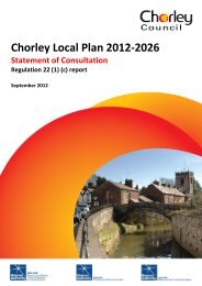 2. Issues and Options Consultation - Chorley Borough Council