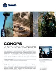 Saab Systems, CONOPS-konsultointi (Ritva Pihlman) - FINSE