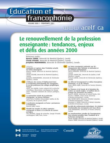 NumÃ©ro complet (pdf) - acelf