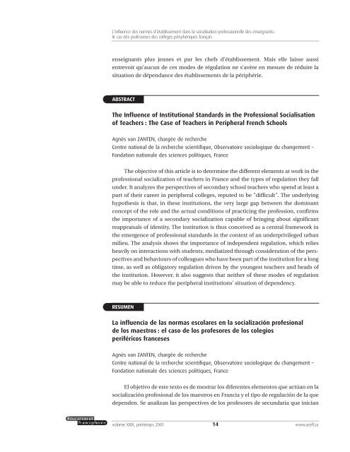 NumÃ©ro complet (pdf) - acelf