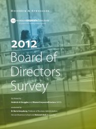 2012 Board of Directors Survey - Heidrick & Struggles