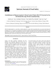 Vol 13.98-106 - Internet Journal of Food Safety = FoodHACCP.com