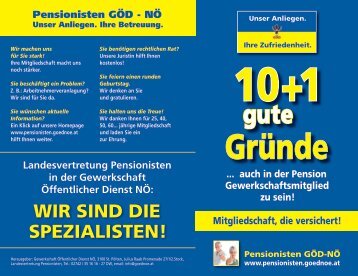 Folder - GÖD-NÖ Pensionisten