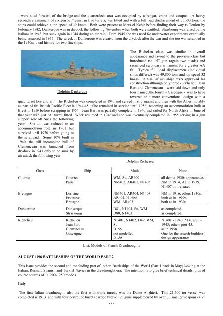 Marine Modelling â Revisited Re-Issue 2: 'Foreign Warships'