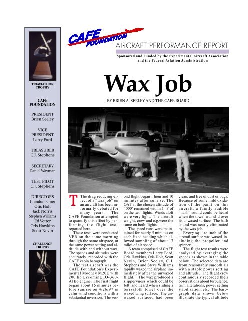 Wax Job with PICT.pdf - CAFE Foundation