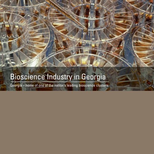 Bioscience Industry in Georgia - Select Georgia