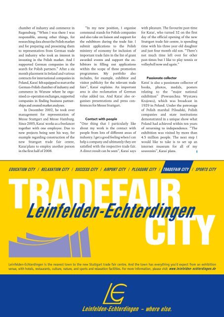 Message issue 1/2008 (PDF | 5,3 MB - Messe Stuttgart