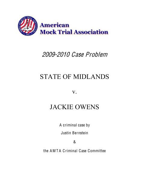 STATE OF MIDLANDS JACKIE OWENS - Louisville Bar Association