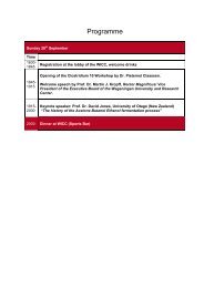 Programme - Clostridia