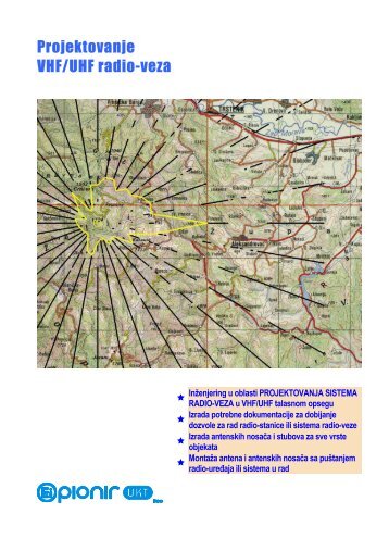 Projektovanje VHF/UHF radio-veza - Ei PIONIR UKT