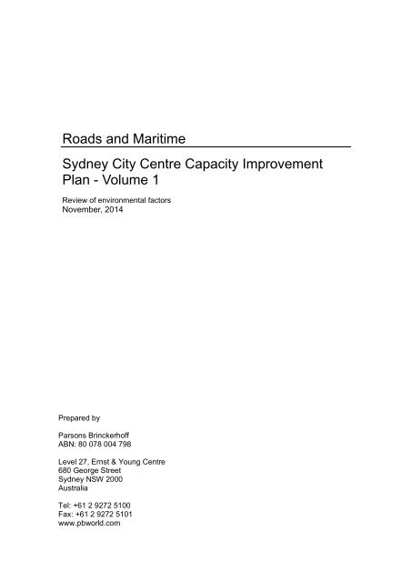 sydney-city-centre-review-of-environmental-factors