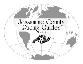 4th Grade Pacing Guide - Jessamine County Schools