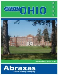 OHIO - Abraxas Youth & Family Services