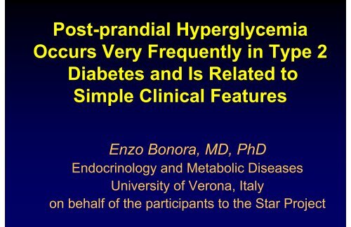 Postprandial Hyperglycemia Occurs Very Frequently in Type 2 ...