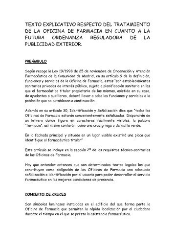 TEXTO EXPLICATIVO RESPECTO DEL TRATAMIENTO ... - Adefarma