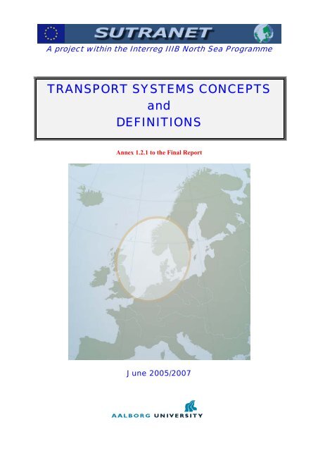 TRANSPORT SYSTEMS CONCEPTS and DEFINITIONS - Sutranet