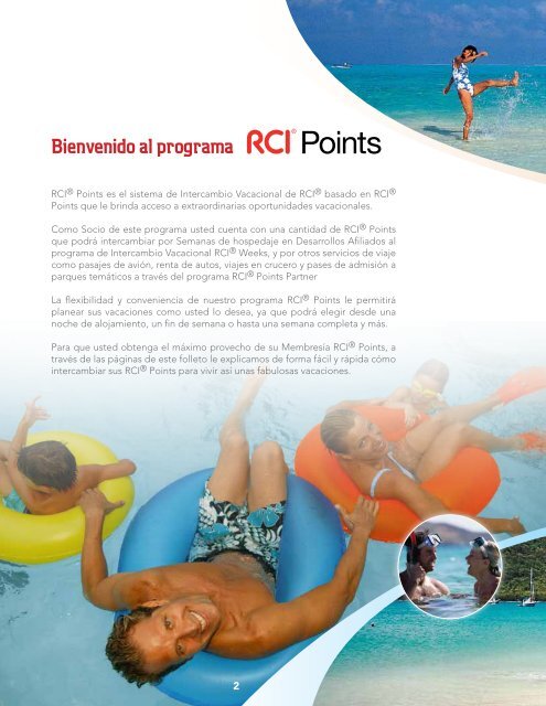 GuÃ­a de Valores del Programa RCIÂ® Points - RCI.com
