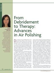 From Debridement to Therapy: Advances in Air Polishing