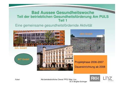 Bad Aussee Gesundheitswoche - ONGKG