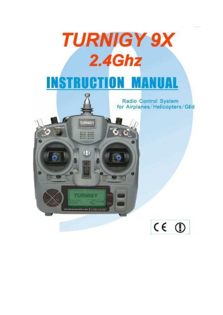 Manuale Turnigy 9x 2.4Ghz.pdf - BaroneRosso.it