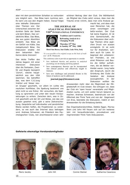 AGAP Newsletter 2008_Deutsch 2_2