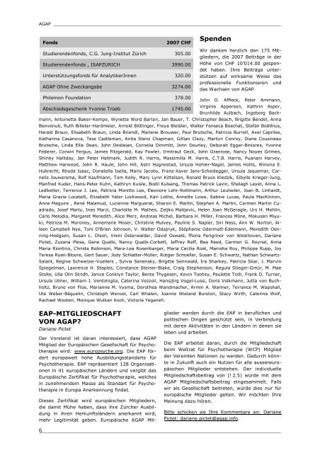 AGAP Newsletter 2008_Deutsch 2_2