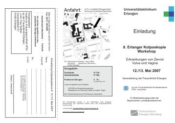 8. Erlanger Kolposkopie-Workshop - Frauenklinik