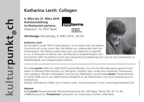 Katharina Lerch - kulturpunkt