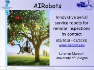Slides (pdf, 1.4MB) - Robotics Summer Schools at ETHZ